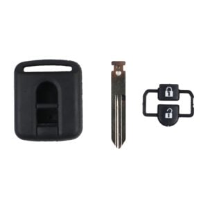 Nissan - Micra, Navara, X-trail, Qashqai, Juke |  Remote Key Case & Blade (2 Button, A33 Blade)
