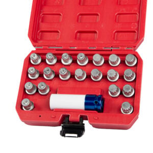 21pcs BMW wheel lock screw socket set