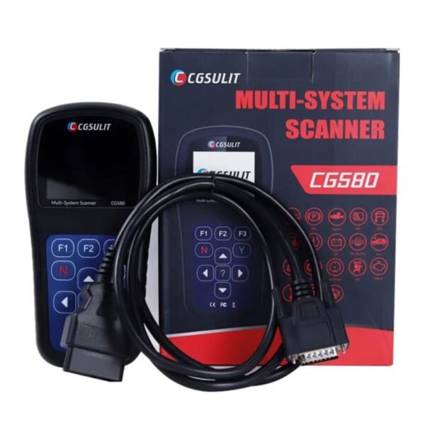 CGSulit CG580 Multi-System Single Vehicle Brand Diagnostics Scanner (Discontinued) - Image 4