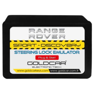 Goldcar M4Key Steering Lock Emulator for Range Rover 2010-2020 | Discovery 4/5, Evoque, Vogue, Sport Models - Easy Fix