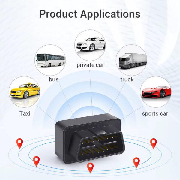 Mini OBD2 GPS Tracker for Car – Real-Time Vehicle Tracking Device with Voice Monitor, Overspeed Alarm & Lifetime Free App - Image 12