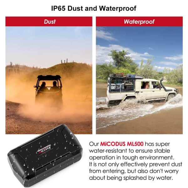 Magnetic GPS Tracker with 5000mAh Battery | Real-Time Tracking, Voice Monitoring, Temperature Sensor, IP65 Waterproof, Lifetime Free App Access - Image 12