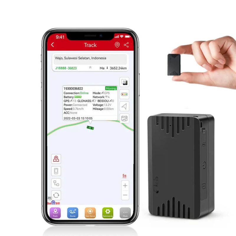 ML100G Personal 4G GPS Tracker for Pets, Kids, Elderly, Asset ...