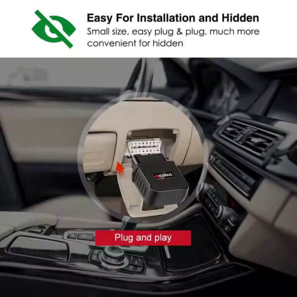 MV55G 4G OBDII GPS Tracker with Real-Time Tracking, CANbus Diagnostics & Voice Monitoring | Plug & Play Vehicle Tracker for Cars & Fleets - Image 9
