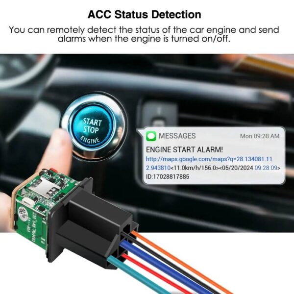 MV730 Hidden Relay GPS Tracker with Real-Time Tracking, Remote Engine Cut-Off & Anti-Theft Alerts | Compact 2G Vehicle Tracker for Cars, Motorcycles, Fleets - Image 3