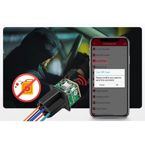MV730 Hidden Relay GPS Tracker with Real-Time Tracking, Remote Engine Cut-Off & Anti-Theft Alerts | Compact 2G Vehicle Tracker for Cars, Motorcycles, Fleets - Image 6