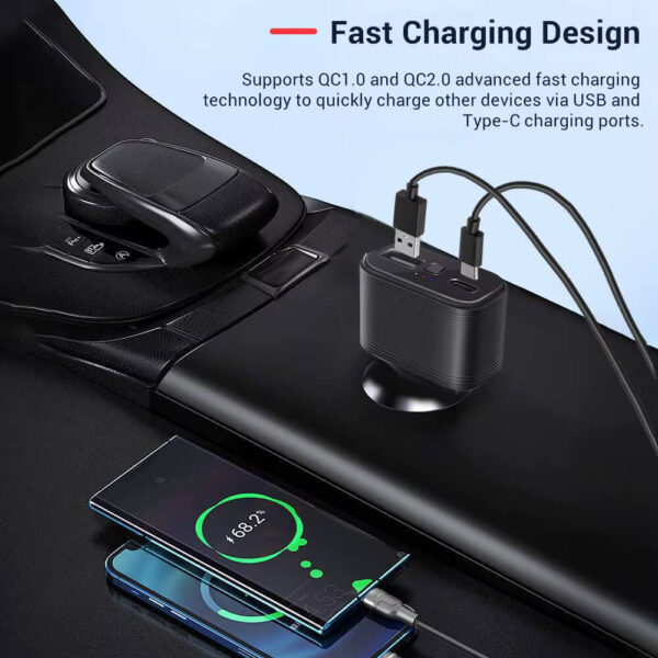 MV77G 4G GPS Tracker & USB Car Charger | Real-Time Vehicle Tracking, SOS Button, Voice Monitoring, Dual USB Ports, Lifetime Free App Access - Image 13