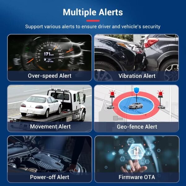 MV77G 4G GPS Tracker & USB Car Charger | Real-Time Vehicle Tracking, SOS Button, Voice Monitoring, Dual USB Ports, Lifetime Free App Access - Image 9