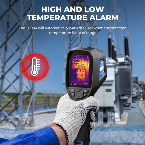 Topdon TC004 Thermal Imaging Camera with TISR Technology, WiFi, 256x192 IR, 512x384 Enhanced - Image 10