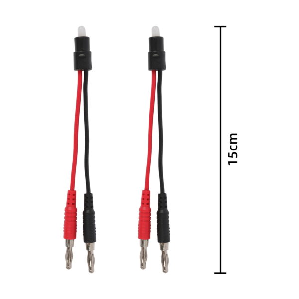 AUTOOL 48PCS Automotive Circuit Test Leads Kit – Banana Plug Leads, Jumper Wires, Clips & Storage Case - Image 11