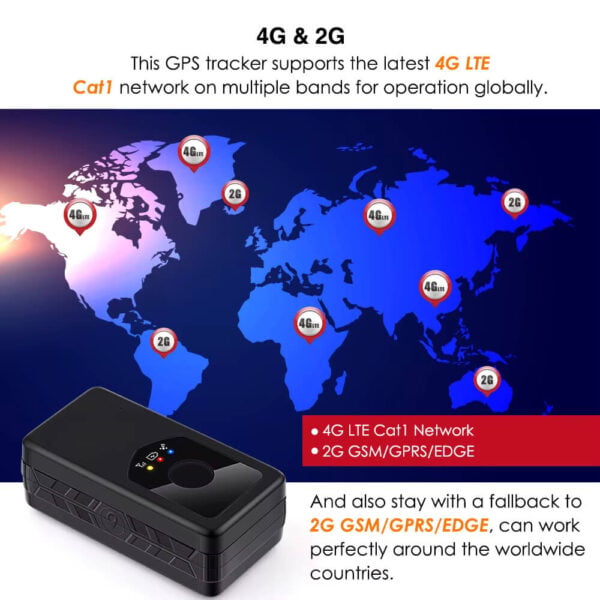 Micodus MP90G 3000mAh GPS Tracker with 4G, SOS, Voice Monitor & App Access - Image 3