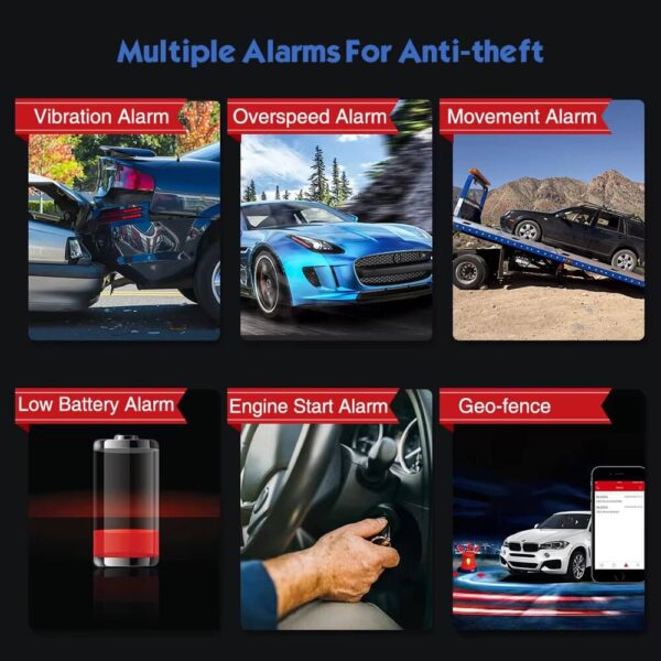 MiCODUS MV790 2G GPS Tracker with ACC Detection, Real-Time Tracking, Remote Engine Cut-Off, Vibration Alarm & More - Image 3