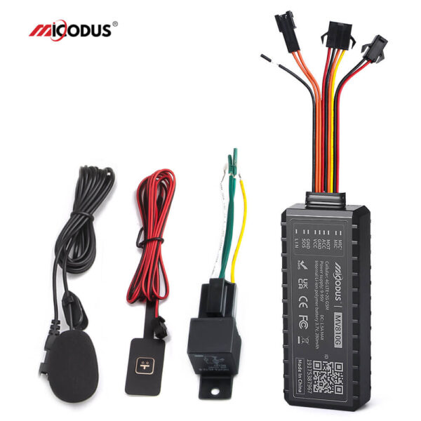 Micodus MV810G 4G GPS Vehicle Tracker with Panic/SOS button, Voice Monitor & Door Alarm & More - Image 4