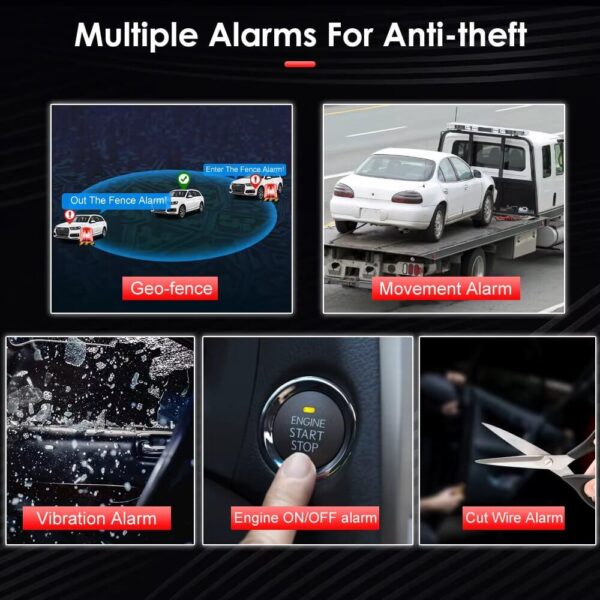 MiCODUS MV901N Compact 2G GPS Vehicle Tracker Remote Cut-Off, Vibration Alerts & Real-Time Tracking - Image 6
