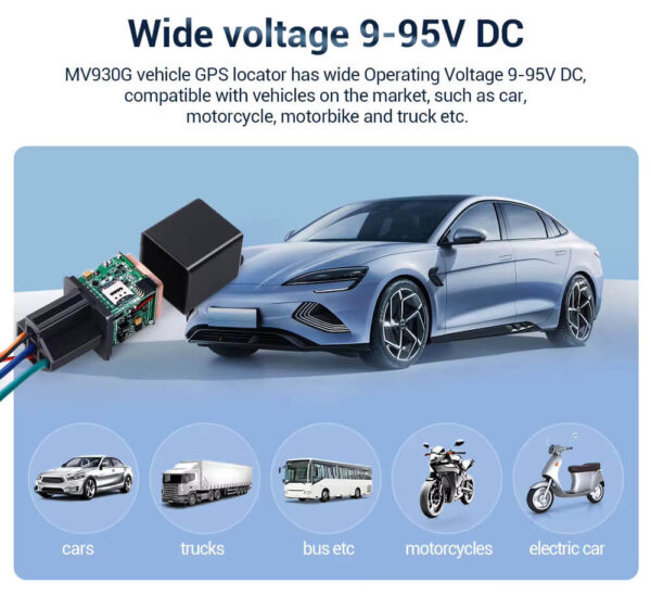 Micodus MV930G 4G Relay GPS Tracker with Remote Engine & Fuel Cut-Off & More - Image 14