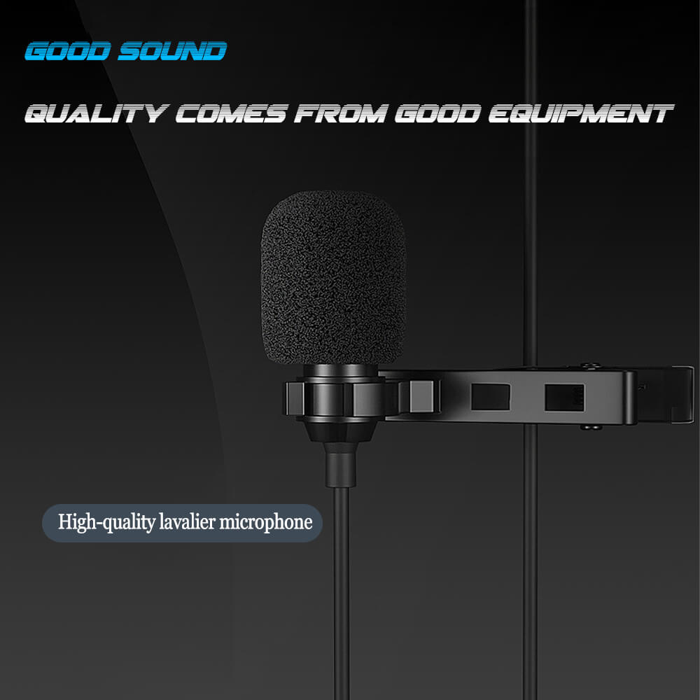 Lavalier Clip-On Microphone with Noise Reduction for Car Radio, Streaming & Interviews - Image 5