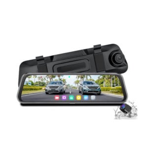 2K Mirror Dash & Reverse Cam Smart ADAS BSD Dual-Lens Vehicle Recorder