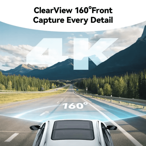 4K Mini Dash Cam Compact WiFi Vehicle Recorder - Image 4
