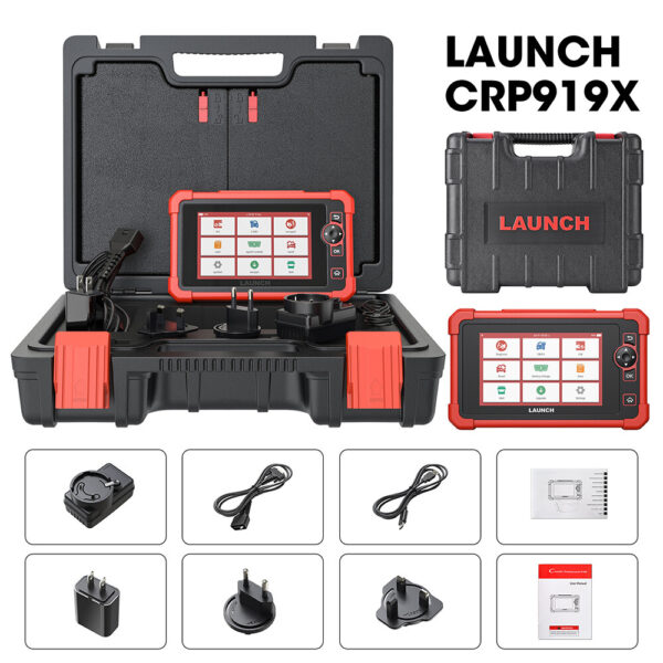 Launch X431 CRP919X Full System Diagnostic Scanner with ECU Coding, Bi-Directional Tests, 31+ Reset Functions, CAN-FD & DoIP - Image 12