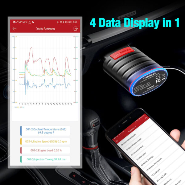 ThinkCar ThinkDiag Bi-Directional Bluetooth OBD2 Diagnostic Scanner Full-System 1 Year Free Software - Image 5