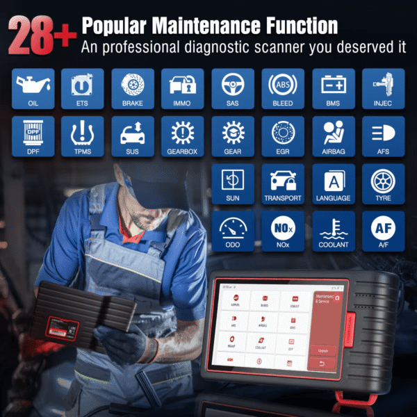 ThinkCar ThinkScan Max 2 Full System Diagnostic Tool with CAN-FD, ECU Coding, Active Tests & 28+ Service Functions - Image 2