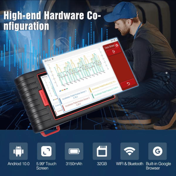 ThinkCar ThinkScan Max 2 Full System Diagnostic Tool with CAN-FD, ECU Coding, Active Tests & 28+ Service Functions - Image 6