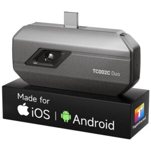 TOPDON TC002C Duo Thermal Imaging Camera, 256×192 IR, USB-C, Android & iOS Compatible