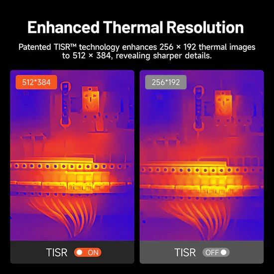 TOPDON TC002C Duo Thermal Imaging Camera, 256×192 IR, USB-C, Android & iOS Compatible - Image 7
