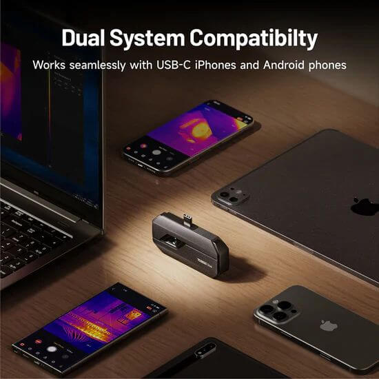 TOPDON TC002C Duo Thermal Imaging Camera, 256×192 IR, USB-C, Android & iOS Compatible - Image 8