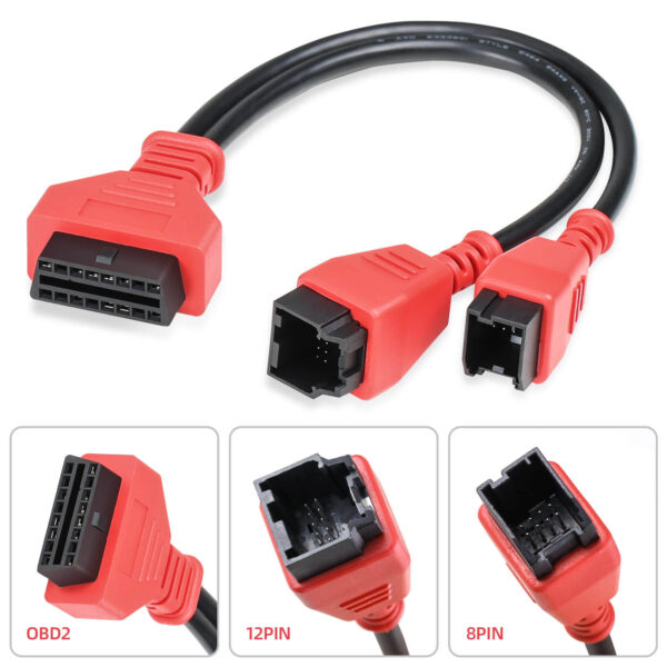 Autel Chrysler 12+8 Diagnostic Cable Adapter for Maxisys - Image 6
