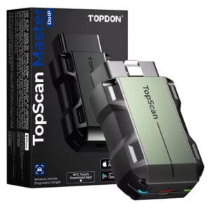 TOPDON TopScan Master OBD2 Diagnostic Scanner with Bluetooth, Full System Car Diagnostics Tool with Bi-Directional Control and Service Functions