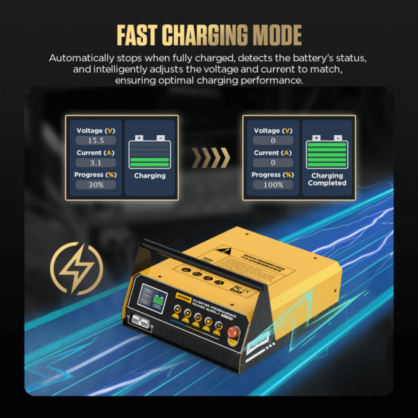 AUTOOL EM365 Automotive Uninterruptible Power Supply Inverter 110V 220V Battery Charger Jump Starter - Image 4
