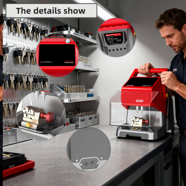 CGDI Monster G08 Automatic Key Cutting Machine - Image 4