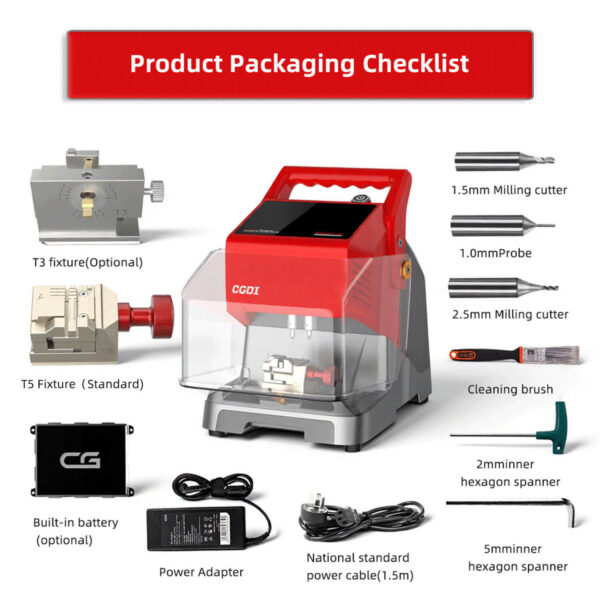 CGDI Monster G08 Automatic Key Cutting Machine - Image 5