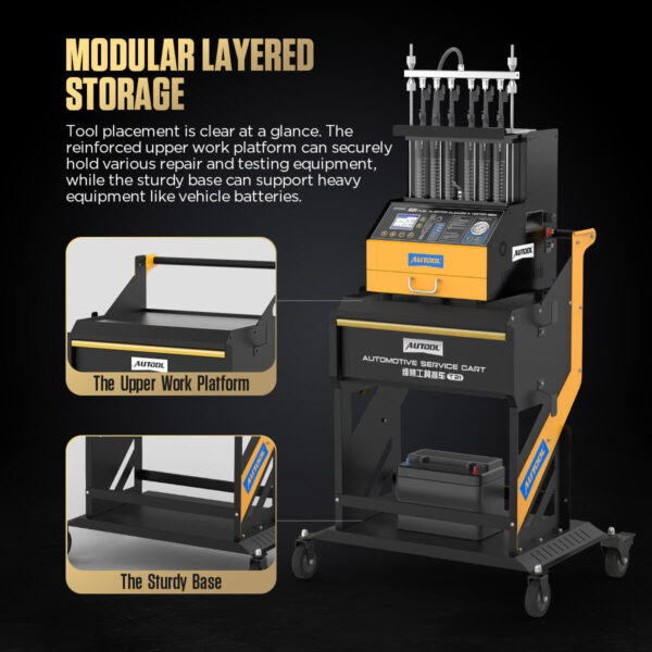 AUTOOL T21 Automotive Service Cart Heavy Duty Workshop Tool Trolley - Image 3