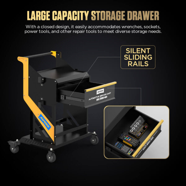 AUTOOL T21 Automotive Service Cart Heavy Duty Workshop Tool Trolley - Image 4