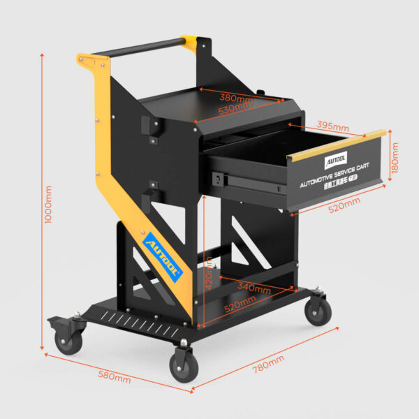 AUTOOL T21 Automotive Service Cart Heavy Duty Workshop Tool Trolley - Image 11