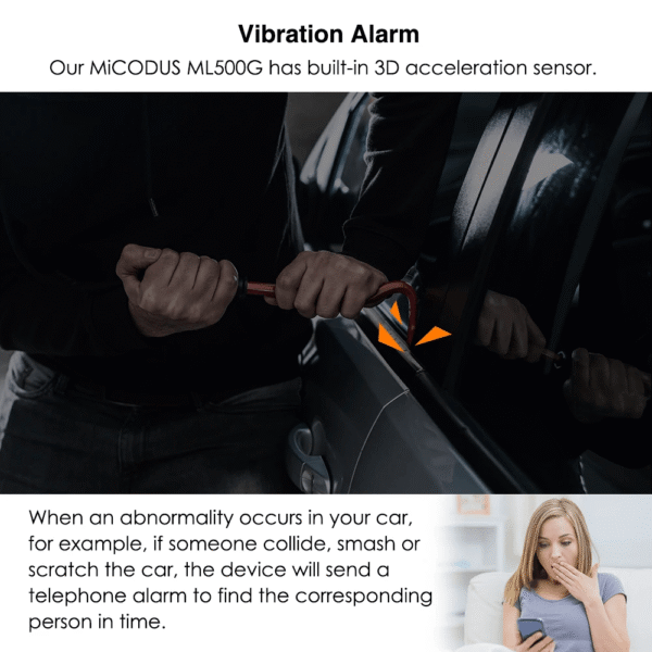 Micodus ML500G 4G Magnetic GPS Tracker, Cold Chain & Fleet Tracking Device 5000mAh Battery - Image 7