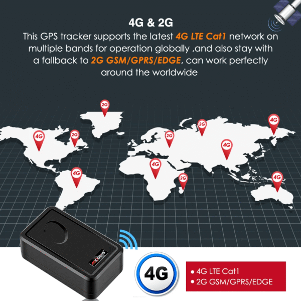 Micodus ML500G 4G Magnetic GPS Tracker, Cold Chain & Fleet Tracking Device 5000mAh Battery - Image 16