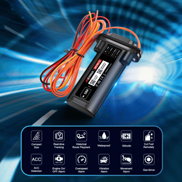 MiCODUS MV901N 4G GPS Vehicle Tracker, Real Time Tracking, Remote Engine Cut-Off - Image 4
