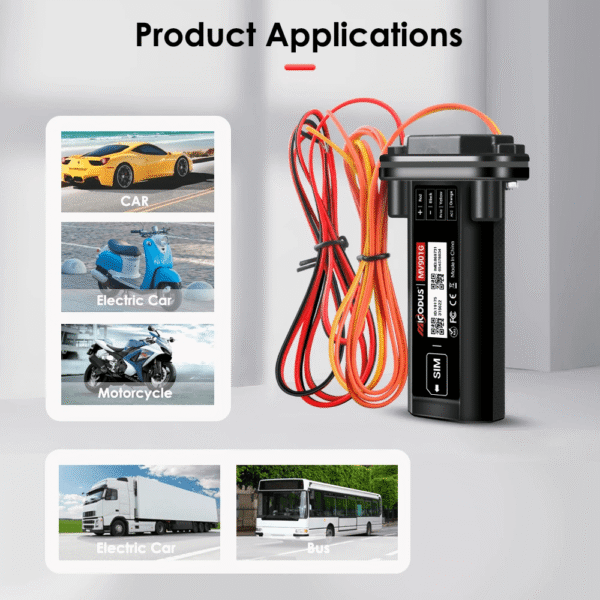 MiCODUS MV901N 4G GPS Vehicle Tracker, Real Time Tracking, Remote Engine Cut-Off - Image 3