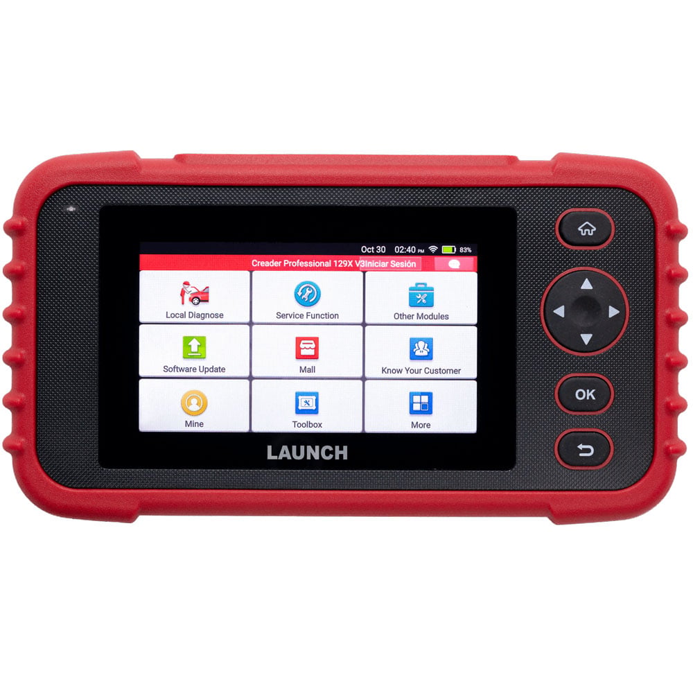 Launch CRP129X PLUS V3 64GB All System OBD2 Diagnostic Scanner, 8 Service Reset Functions, Lifetime Free