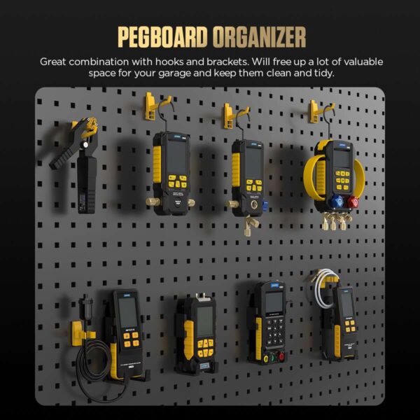 AUTOOL T43 Workshop Tool Storage Cabinet, Heavy Duty Pegboard Storage System - Image 4