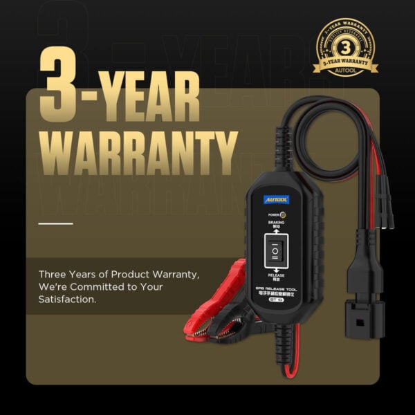AUTOOL BT10 EPB Release Tool, Electronic Parking Brake Emergency Release & Reset, Dual-Channel, 3-Year Warranty - Image 4