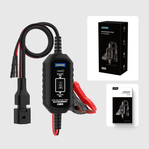 AUTOOL BT10 EPB Release Tool, Electronic Parking Brake Emergency Release & Reset, Dual-Channel, 3-Year Warranty - Image 2