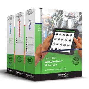 HaynesPro WorkshopData MotoSET | Motorcycle Technical Data | 1 Year Licence