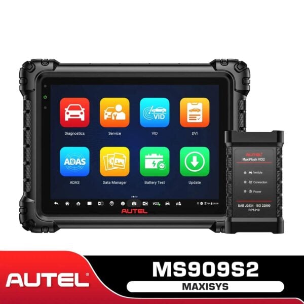Autel MS909 S2 Pro Bundle Kit – MS909 S2 with Intelligent Topology, 8-in-1 OBD Cables, Jstar Mini, MV108S Videoscope & BT506 Battery Tester - Image 2