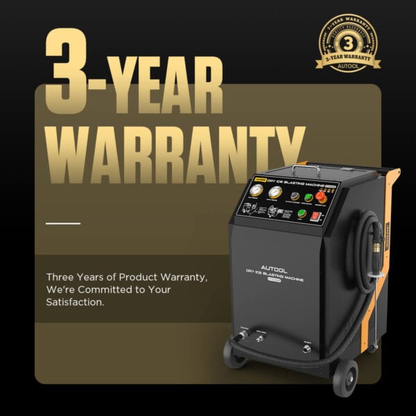 AUTOOL HTS828 Automotive Dry Ice Blasting & Cleaning Machine - Image 3